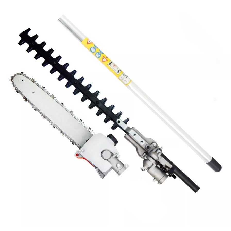 kit Podador para roçadeira motopodador 12 polegadas com aparador cerca viva Acompanha cabo 75cm