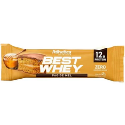 Barra Proteica Best Whey Pão de Mel Atlhetica 49g