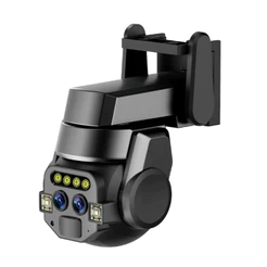 Câmera HD IP67 Ipega CA210 Visão Noturna e Iluminação Dupla 360°