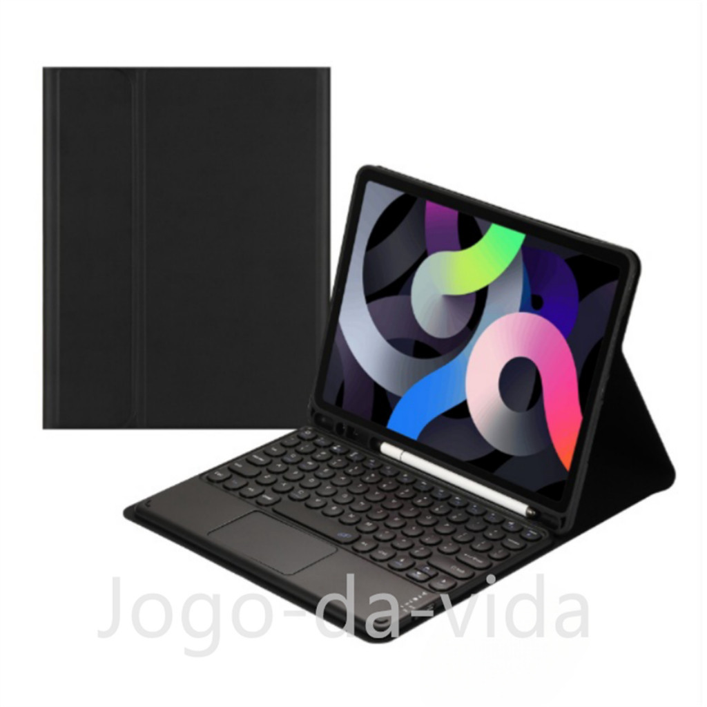 Capa magnético e trackpad teclado para Samsung Galaxy Tab S9 Plus/S9 FE Plus 12