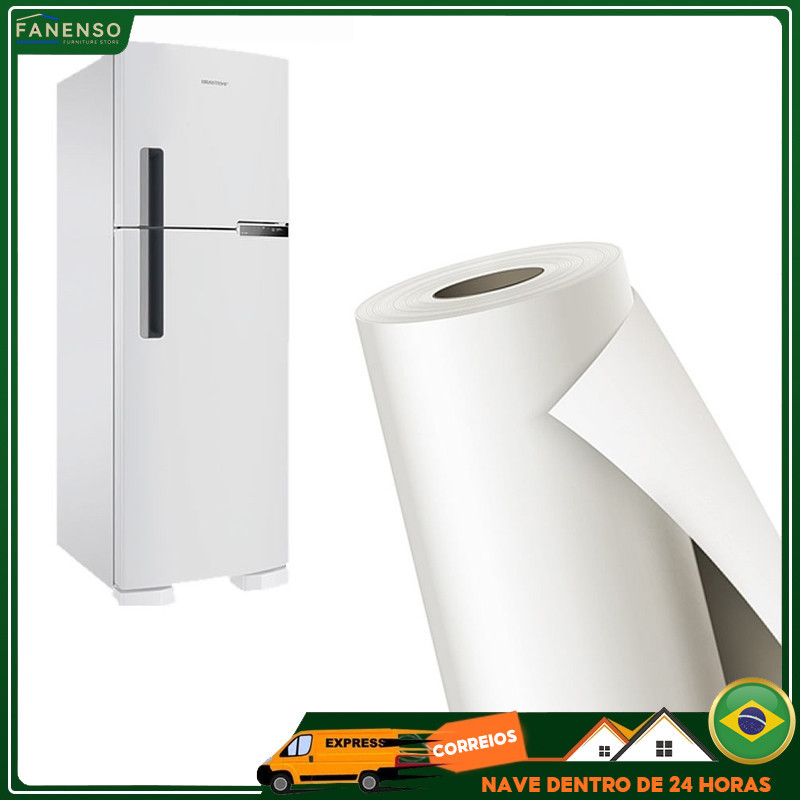 Adesivo de Vinil Lavável Branco Fosco Semi Brilho Envelopamento