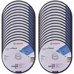 Disco de Corte 7 Pol 2 Telas Furo 7/8 Pol Standard Kit 30 Peças BOSCH
