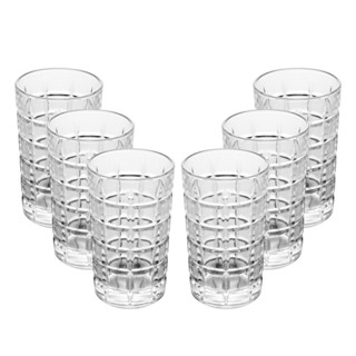 6 Copos Wolff Brooklyn Altos de Cristal 350ml em Oferta na Shopee