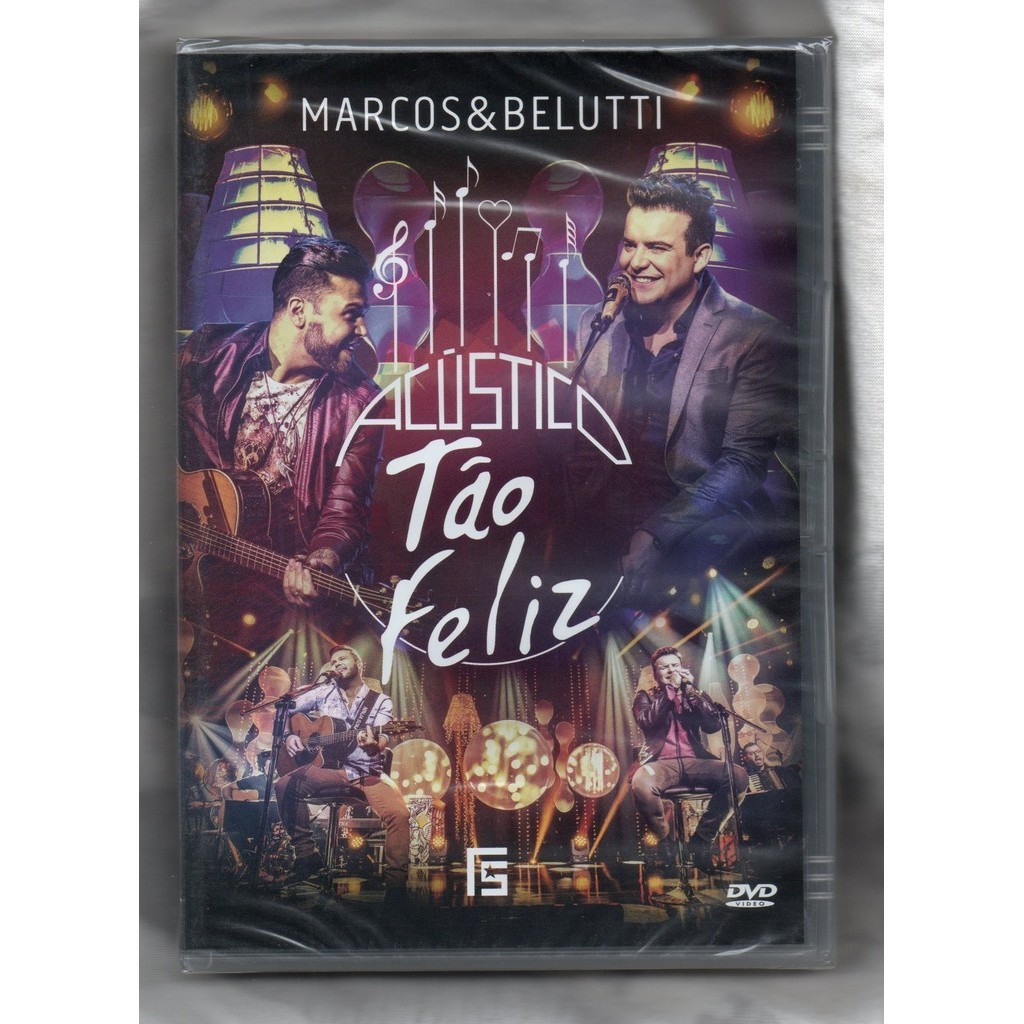 DVD Marcos & Belutti Acústico Tão Feliz