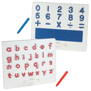 Lousa Mágica Magpad Alfabeto Letras Números Com Caneta Quadro Tela Lousa Braskit em Oferta na Shopee