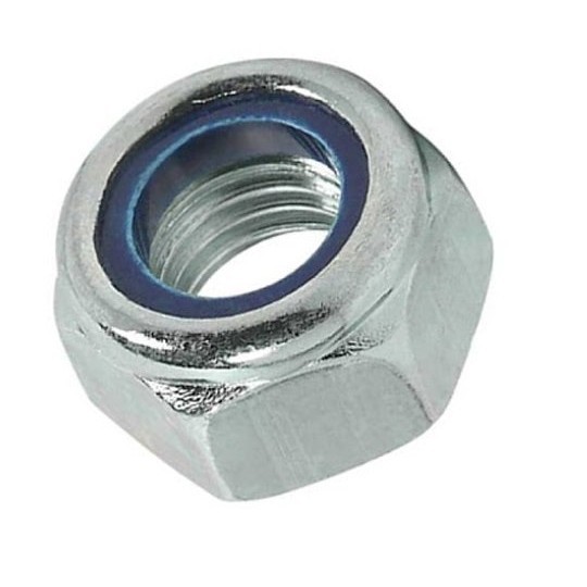 PORCA AUTOTRAVANTE C/NYLON PARA EIXOS M10 X 1.25