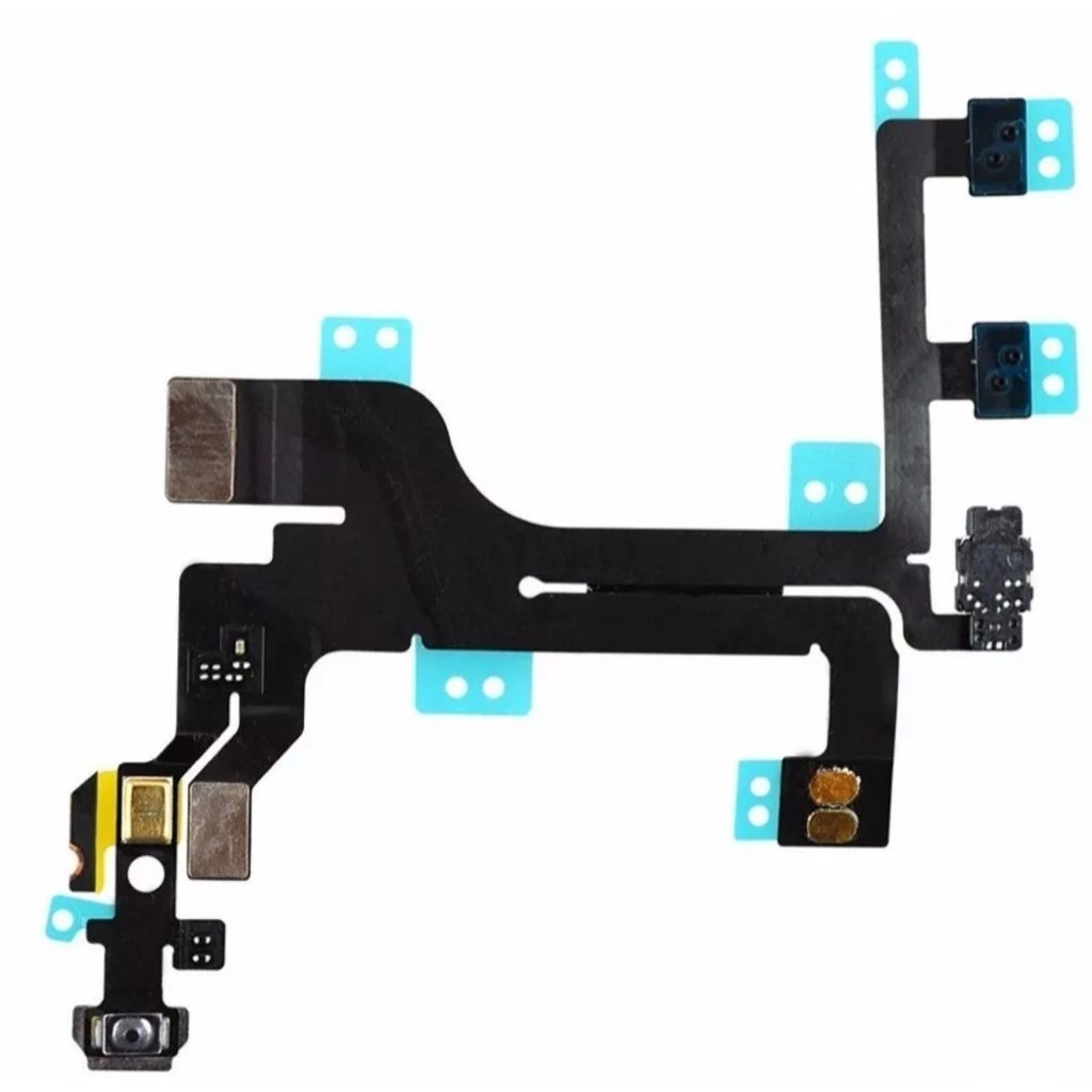 Cabo Flex Botão Power Volume Para Iphone 5c