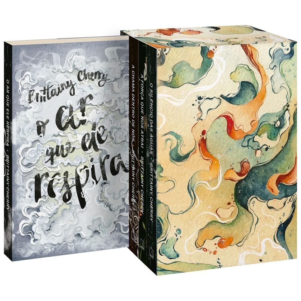 Capa do livro Box série Elementos