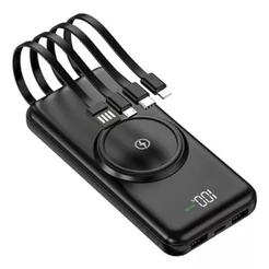 CARREGADOR BATERIA POWER BANK 10000 INDUÇÃO UNIVERSAL