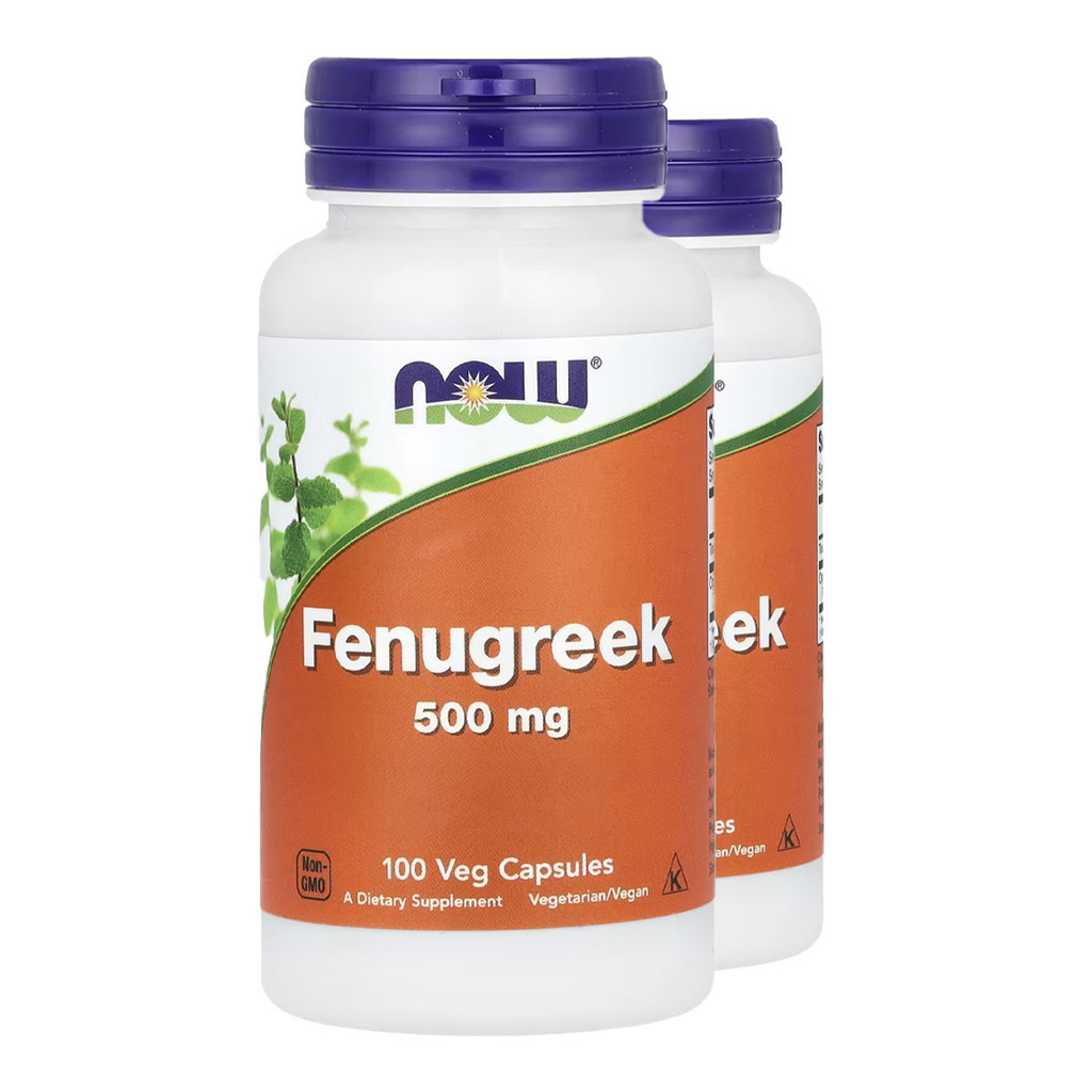 Kit 2x Feno-grego 500mg Now Foods 100 Caps Importado/Made in Usa em Oferta na Shopee