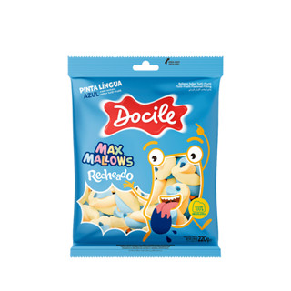 Marshmallow Recheado Pinta Língua 220g - Docile em Oferta na Shopee