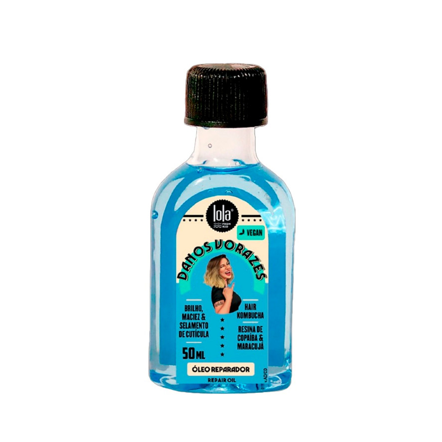 Óleo Reparador Lola Danos Vorazes 50ml | Tratamento Capilar | Cabelos Danificados