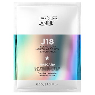 Sachê Máscara Hidratação Creme J18 Jacques Janine 30g em Oferta na Shopee
