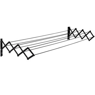Varal Sanfonado Aço 1 M x 46 CM Preto 006020 MOR em Oferta na Shopee