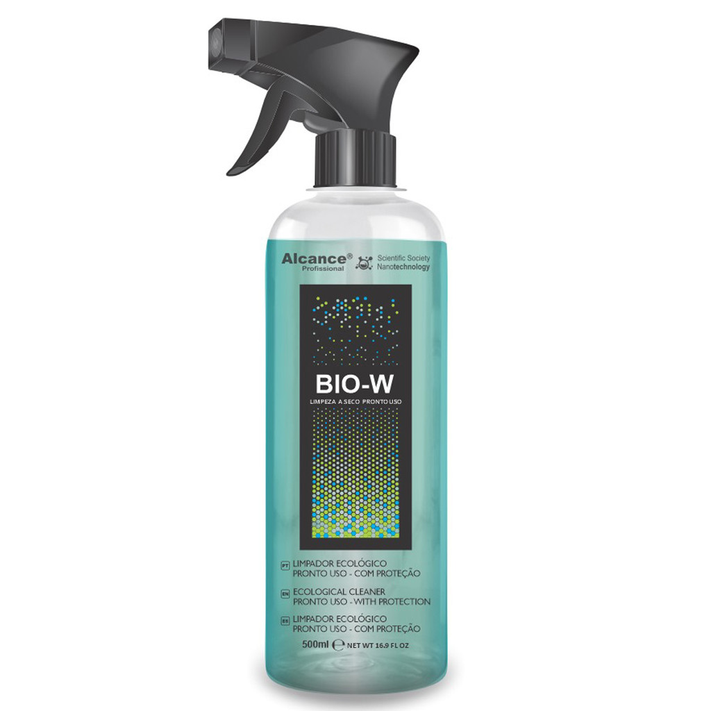 Bio W PRONTO USO Lavagem a Seco Biodegradável - Alcance (500ml) em Oferta na Shopee