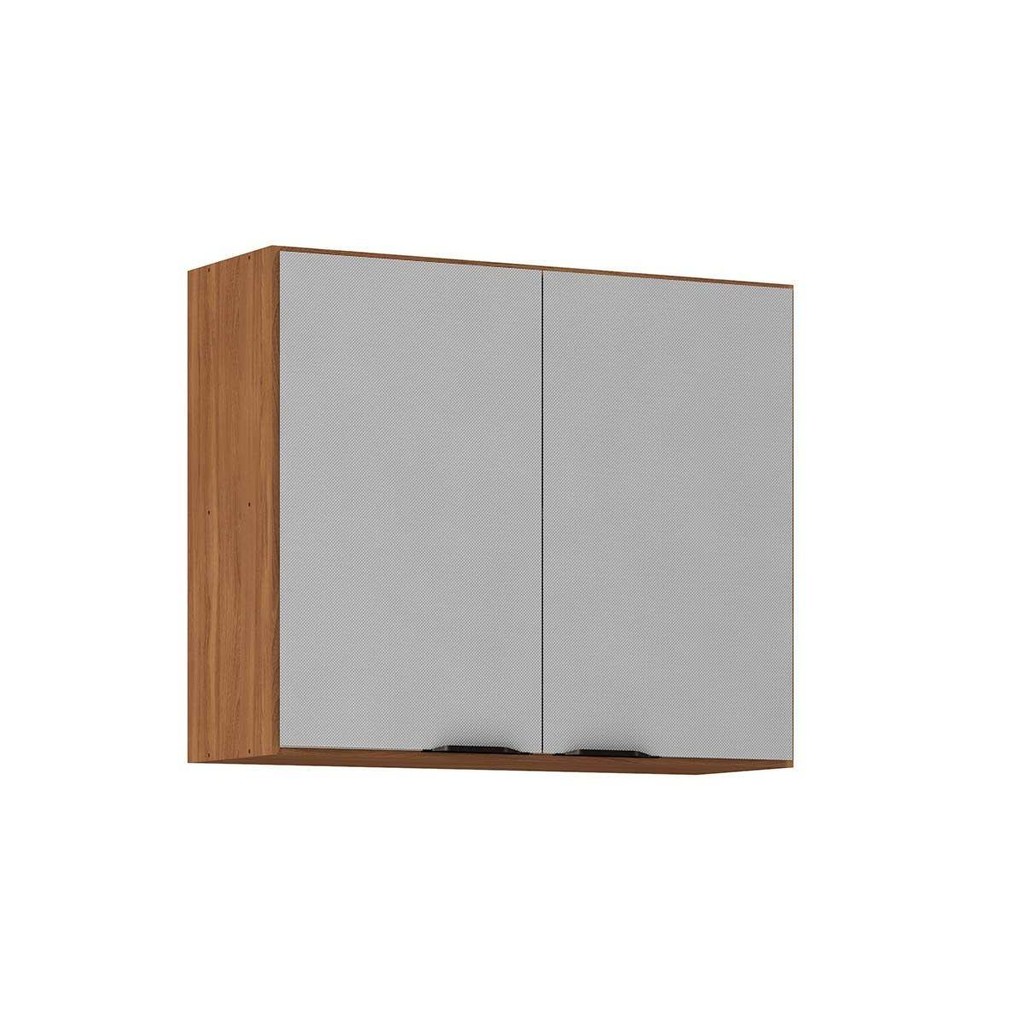 Armário Aéreo p/ Cozinha Firenze 2 Portas 80cm Amendola/Nude Prime TX - Demóbile em Oferta na Shopee