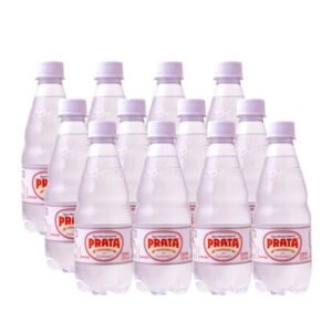 ÁGUA MINERAL COM GÁS PRATA COM ROSCA 300ML PACK C/6UNID em Oferta na Shopee