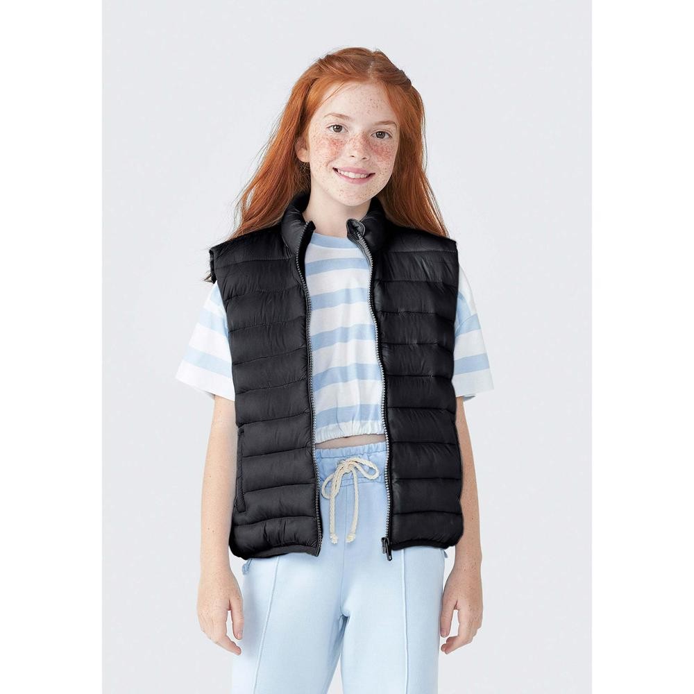Colete Puffer Infantil Unissex Com Bolsos Hering Kids em Oferta na Shopee