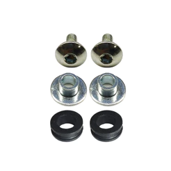 Kit Parafusos Buchas Acabamento Proteção Escapamento PCX 150 2019 2020 2021 2022 Elite 125 2018 2019 2020 2021 22 23 24