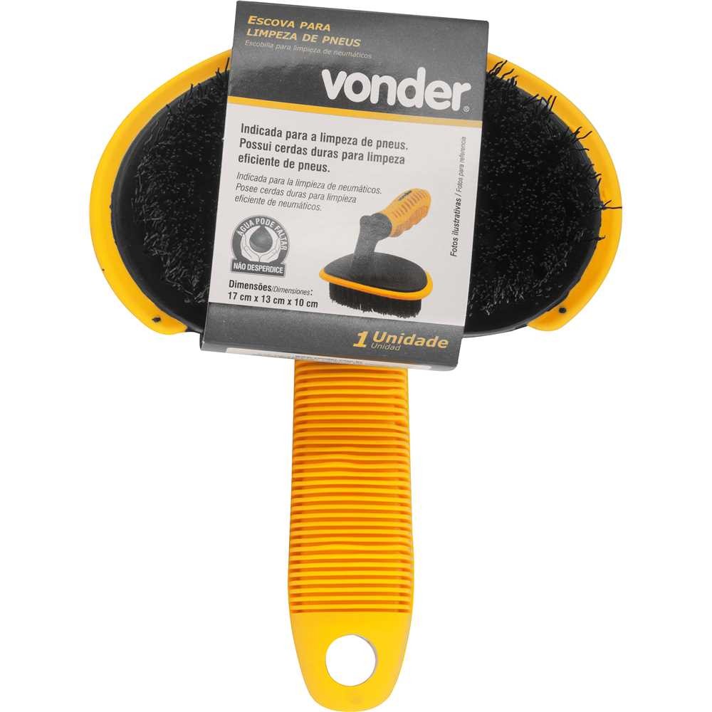 Escova para limpeza de pneus, VONDER — imagem 2 de 2