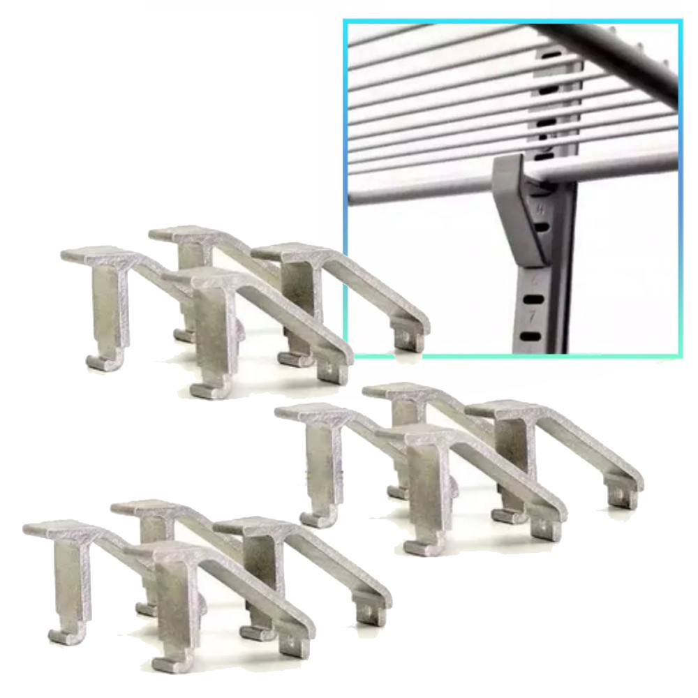 Kit Suportes Prateleira P/ Geladeira / Freezer Expositor em Oferta na Shopee