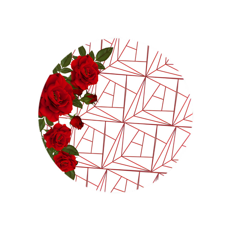 NOVO Painel Festa Infantil Redondo Floral Vermelho Geométrico Marsala, Flor Rosas + Arco, Suporte incluso. Fazemos personalizado com qualquer tema. Confeccionado em Lona fosca, impressão de alta resolução. cenário , p/ Decoração