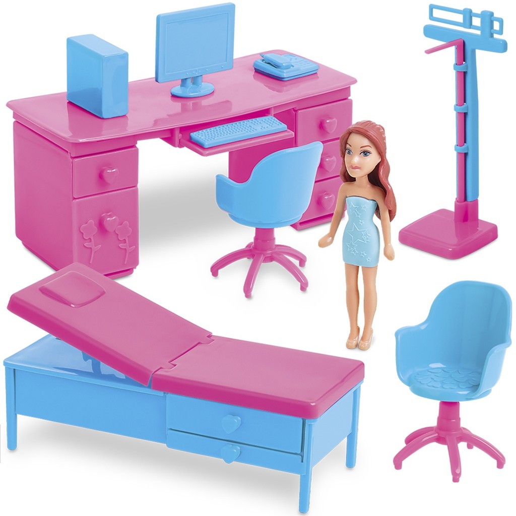 Brinquedo Doutora Judy Boneca Com Acessórios De Médica Hospital Infantil - Samba Toys