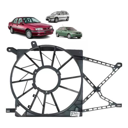 Defletor Ventoinha 5 Pas Com Ar Cond. Astra 1999 A 2009