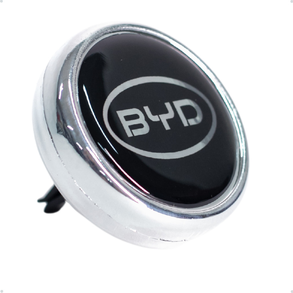 Cheirinho Aromatizante Odorizador Automotivo Carro BYD Perfume Premium Importado Prata