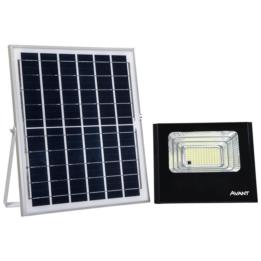 Refletor Avant Solar Com Sensor De Presença 40W Luz Fria 6500K  - 963161305 em Oferta na Shopee