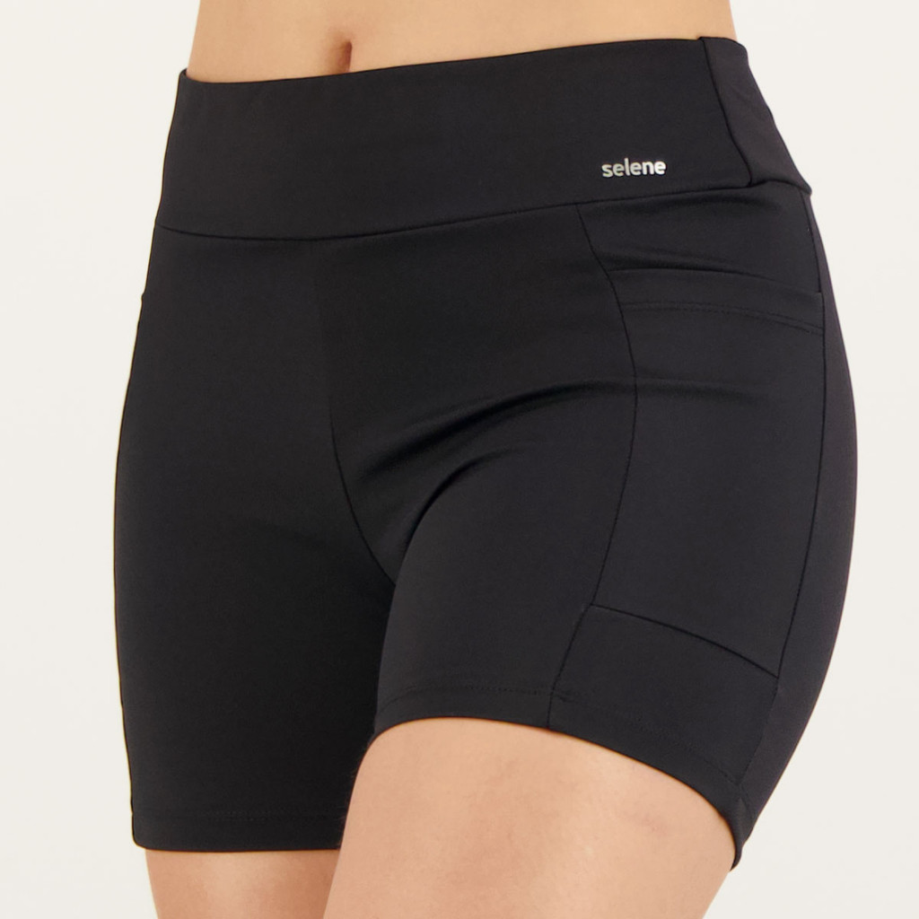 Shorts Selene com Bolso Feminino Preto