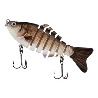 Isca De Pesca Simulada 10 Cm 15.5g 7 Cortes Gancho Duplo em Oferta na Shopee