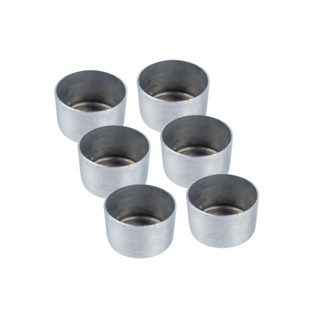 Kit  C/ 6 Suportes de Vela Rechaud Alumínio Reforçado 3,5 cm em Oferta na Shopee