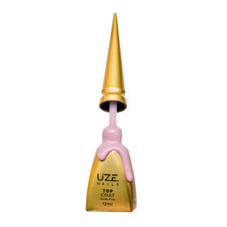 Top Coat 12ml UZE Nails Duas Cores Disponíveis em Oferta na Shopee