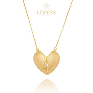 Colar Delicado Feminino Pingente Dourado Ziper Folheado a Ouro 18k Coração Ziper Zircônia Cravejada em Oferta na Shopee