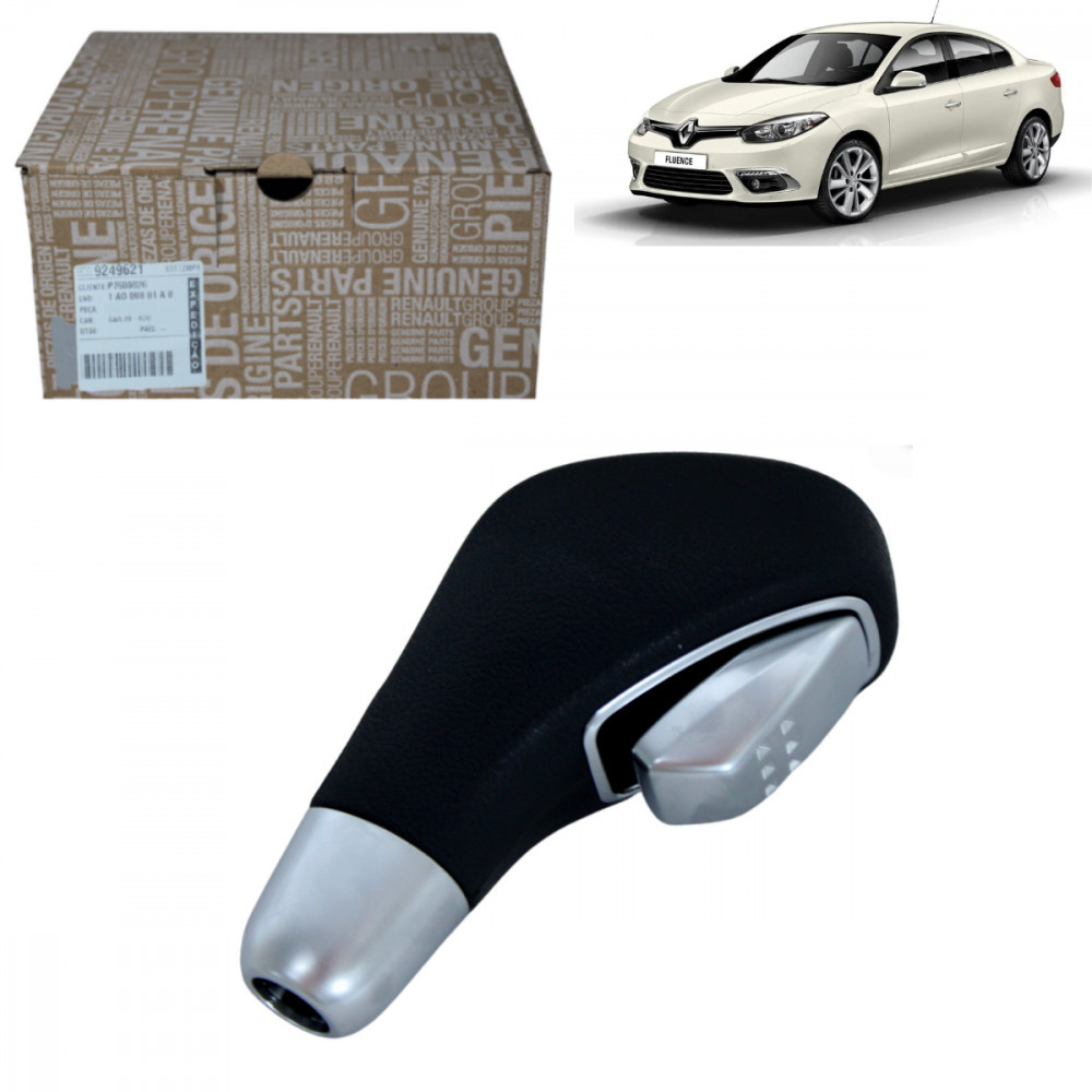 Manopla da alavanca de marchas Renault Fluence câmbio automático em Oferta na Shopee