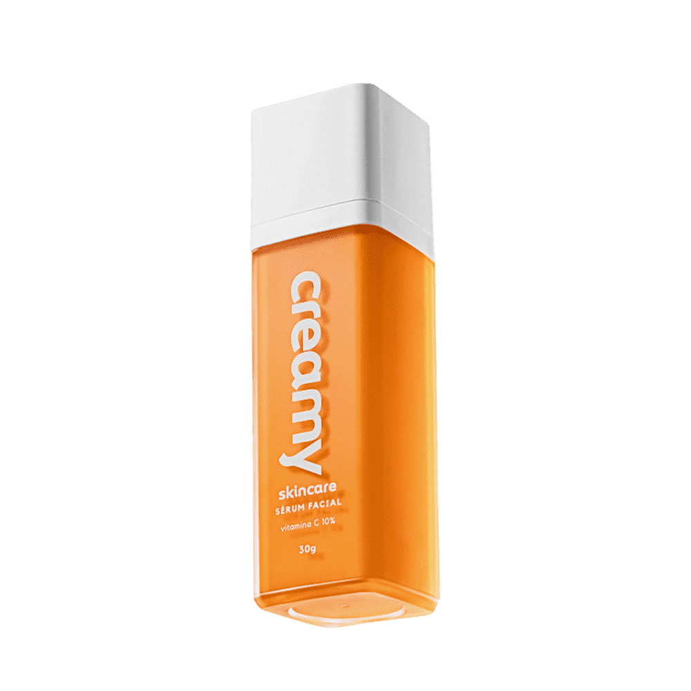 Detalhes do Kit Creamy Skincare Vitamina C Mandélico Hidratante Reparador Protetor Facial FPS60 (4 produtos)