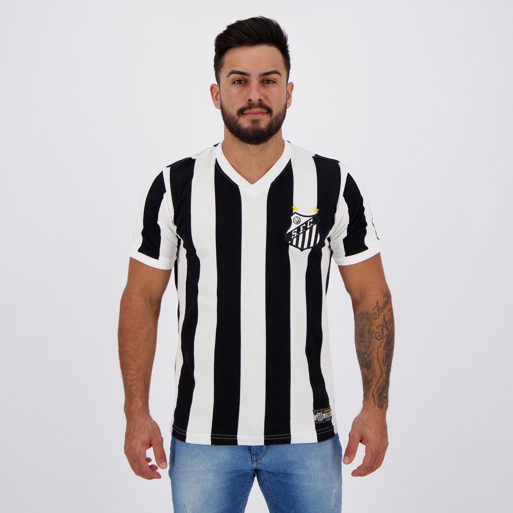 Camisa Santos Retrô 1984 Listrada