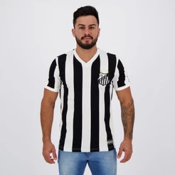 Camisa Santos Retrô 1984 Listrada