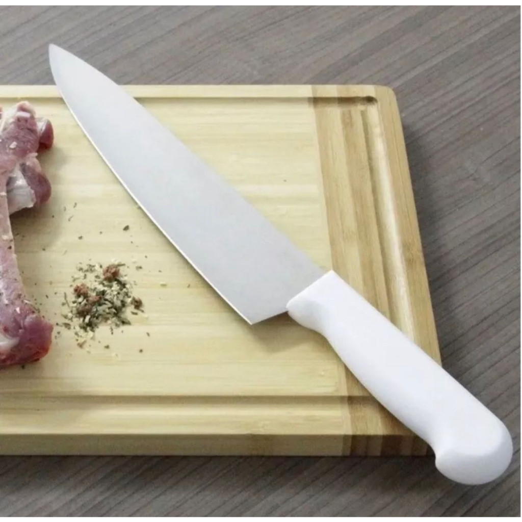 Faca Aço Inox 8 Polegadas 33cm Original Line Utensilio Carnes Legumes e Frutas Cozinha universal em Oferta na Shopee