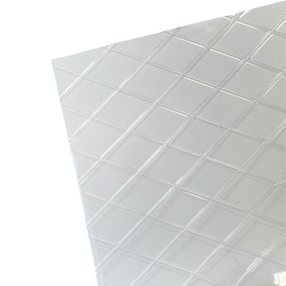 Placa de Textura Losango Grande para Chocolate Mod. 1 - Ref.1086 - 48cm - 1 unidade - Crystal - Rizzo em Oferta na Shopee