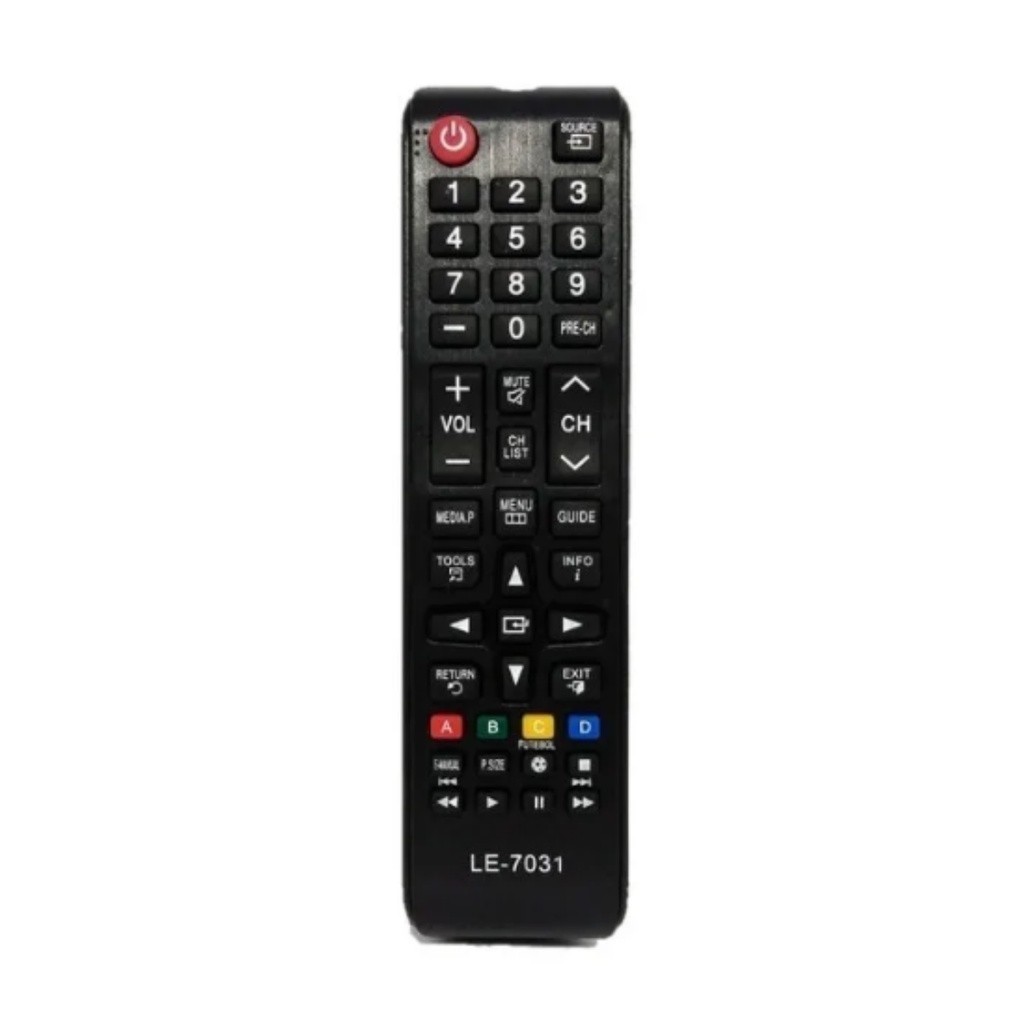 Controle Remoto Compatível Com Tv Samsung Smart Le-7031 - Substituto Compatível