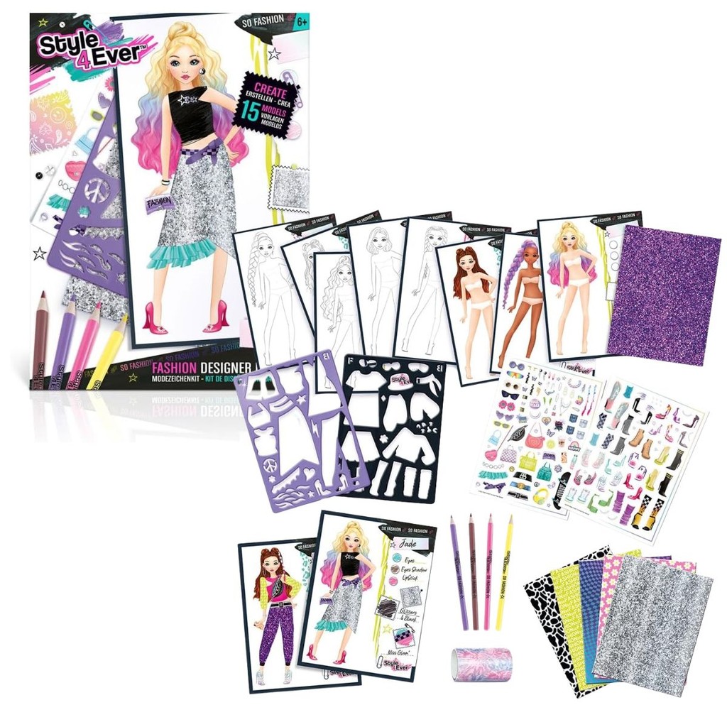 Brinquedo Kit Fashionista Style 4 Ever - Fun em Oferta na Shopee