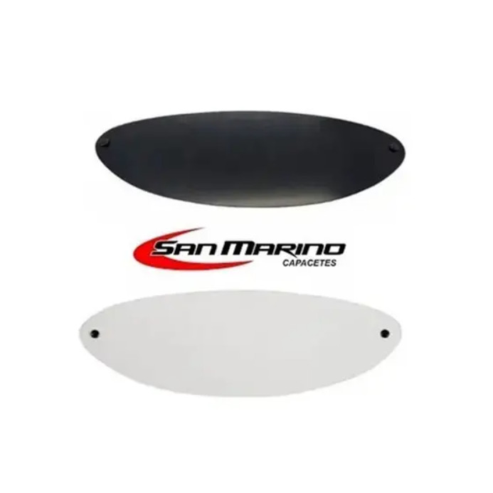 Viseira Capacete San Marino Taurus Cristal ou Fumê Moto Jogo com 10 unidades Original