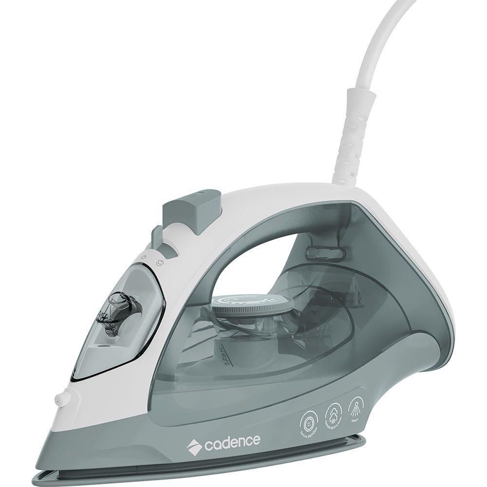 Ferro De Passar Cadence 2 Em 1 Cinza 110V - Home Appliances