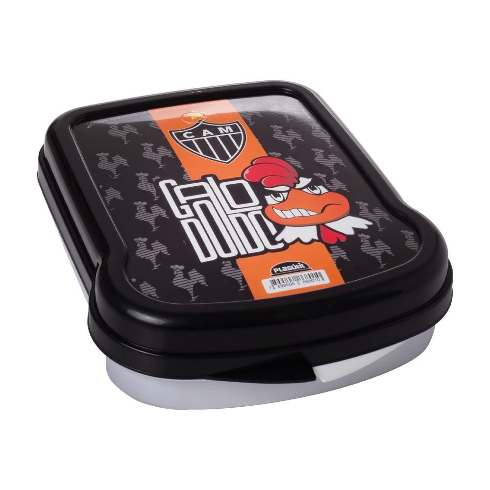 Sanduicheira De Plástico Atlético Mineiro Oficial Plasutil em Oferta na Shopee