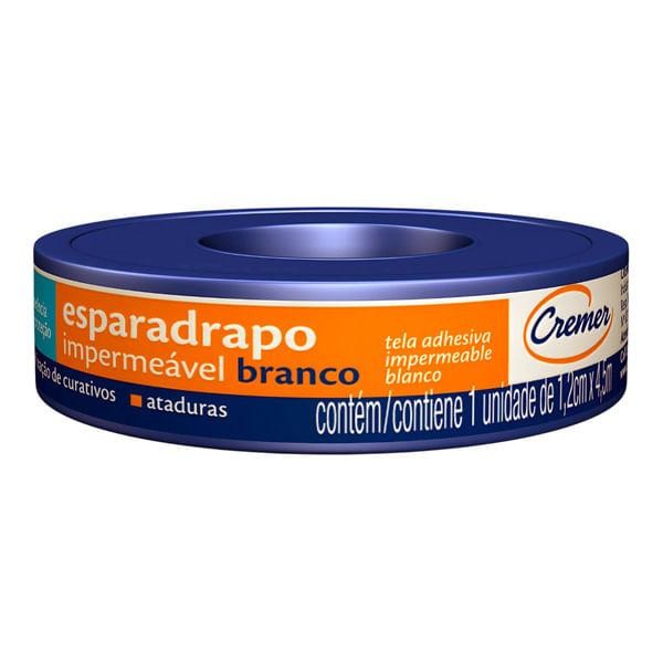 Esparadrapo Cremer 1,2Cmx4,5m Branco em Oferta na Shopee
