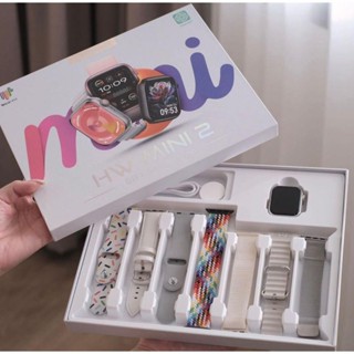 Smartwatch HW Mini 2 Com 7 Pulseiras 41mm Lançamento 2024 Chat GPT GPS Compatível IOS e Android em Oferta na Shopee