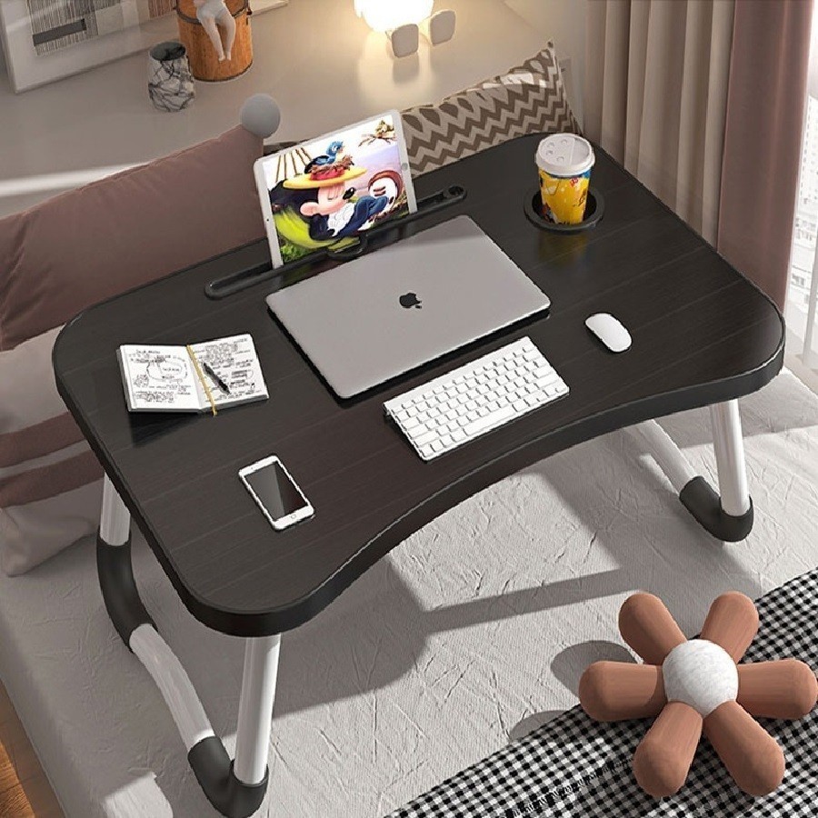 Mesa Portátil Dobrável 47.5 X 21 X 29.5Cm Ou 60 X 40Cm Tablet Mdf Notebook Articulada Universal — R$ 47,50 em Shopee