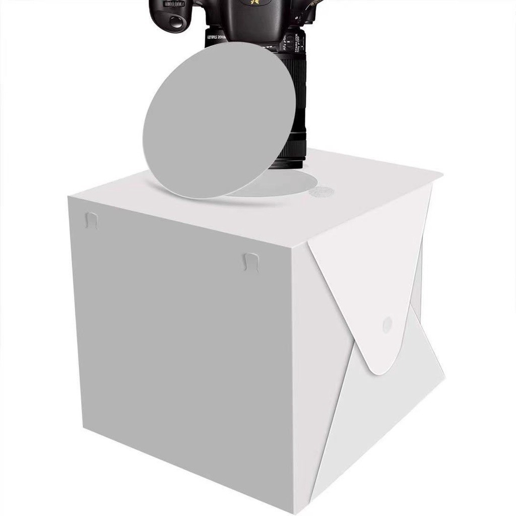 Estúdio Fotográfico 40x40 Com Luz LED USB e Bolsa Portátil Diversos Tamanhos Para Produtos e Conteúdo Digital